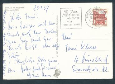 Preview: Blick zum Hafen in Lindau am Bodensee